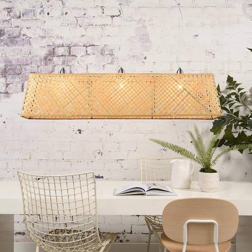 Komodo Bamboo Pendant Ceiling Light - Good&amp;Mojo