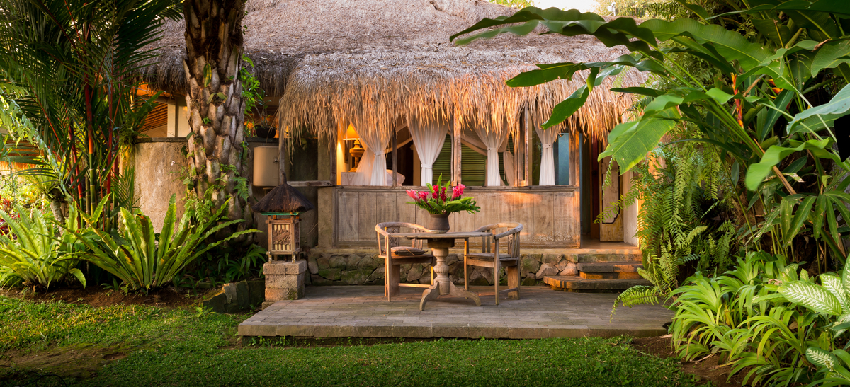 How to design Bali style lodge for a vacation home.