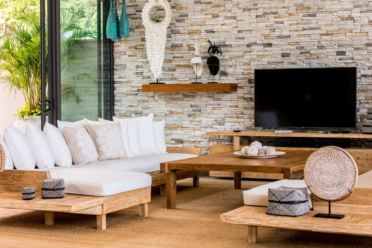 Lily Beaded Pendant Light