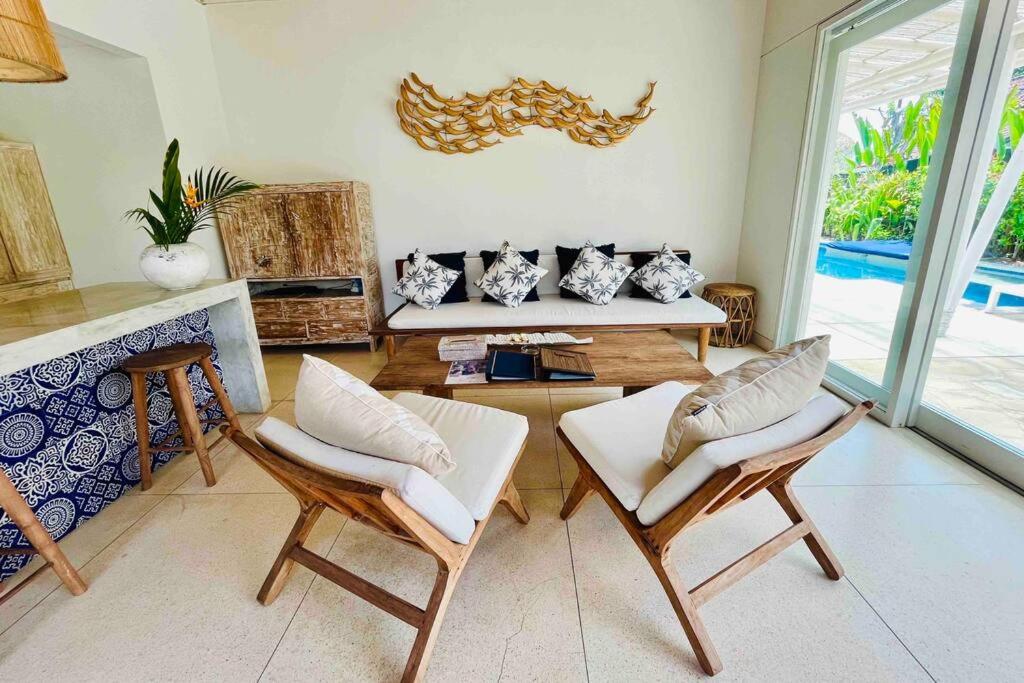 Zona de estar de Villa Sari Nusa Lembongan - Three bedroom Villa