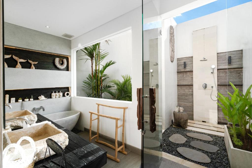 Area tempat duduk di Villa Arroyo by BaliSuperHost